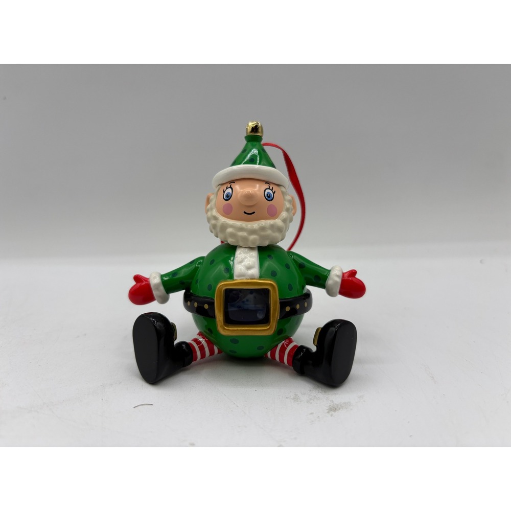 Hallmark Keepsake Dated 2002 Vintage Naughty or Nice? Elf Handcrafted Ornament
